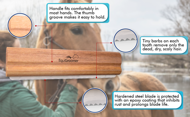 Benefits of the EquiGroomer